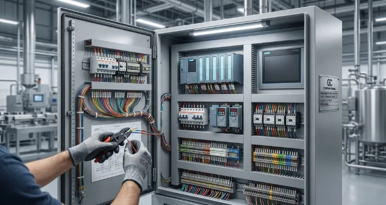 Painel de Automação Industrial em Senador Canedo GO — TS Energia e Automação